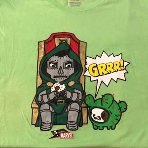 Tokidoki Marvel Green T Shirt